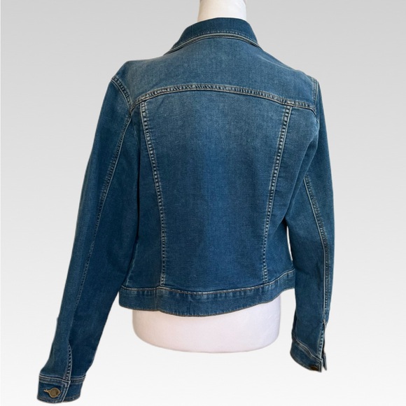New York & Company Dark Blue Jean Jacket size M - Picture 2 of 7